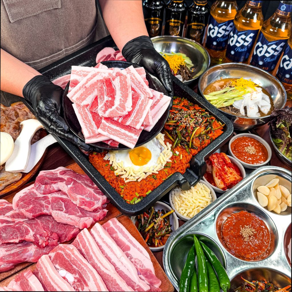 삼겹살 고기 세트